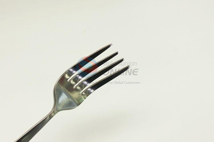 Flower printing fork cheap stainless steel fork