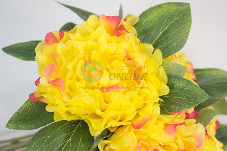Cheap price yellow peony/Home Decor Flower