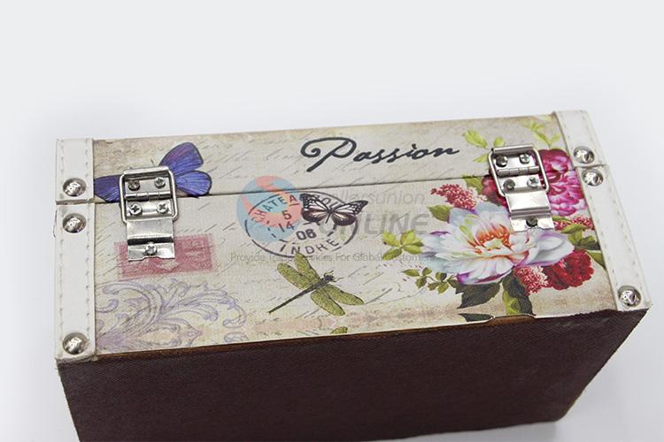 Fashion Design Butterfly And Flower Pattern 3pcs Storage Box Set