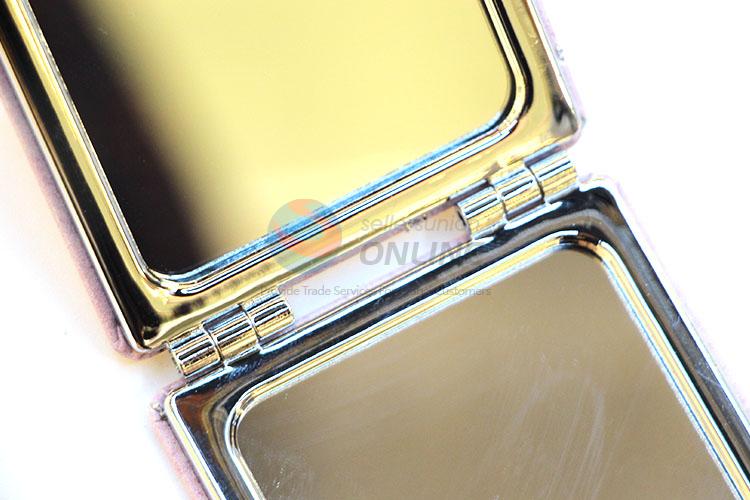 Beautiful Building Printed Square Pocket Cosmetic Mirror for Sale