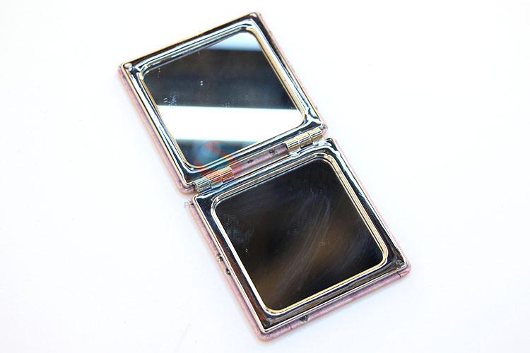 Top Selling Building Printed Square Pocket Cosmetic Mirror for Sale