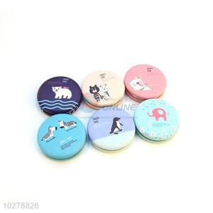 Lovely Cartoon Pattern Round Pocket Cosmetic Mirror for Sale