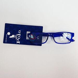 Blue Color Frame Transparent Lens Reading Glasses