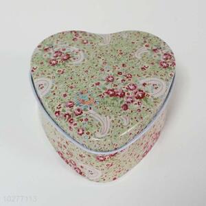Wholesale Nice Heart Shaped Iron Box for Sale