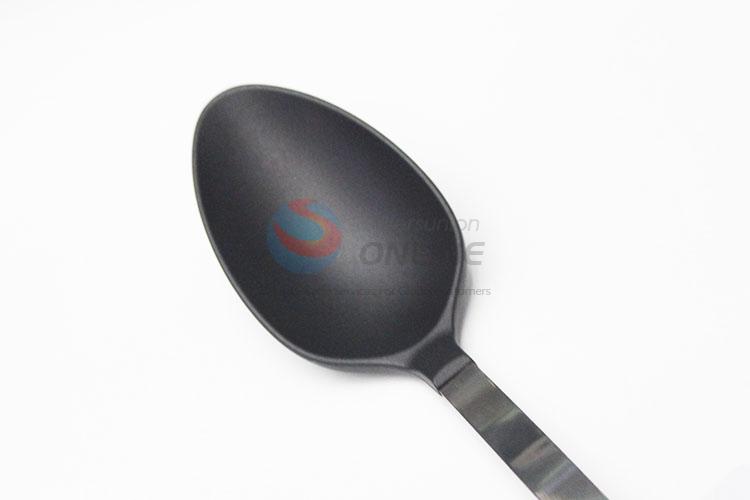 Black Stainless Steel Spoon Rice Spoon Wholesale Kitchen Utensils