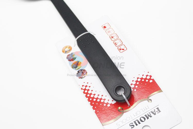 High Quality Plastic Leakage Shovel Black Slotted Spoon