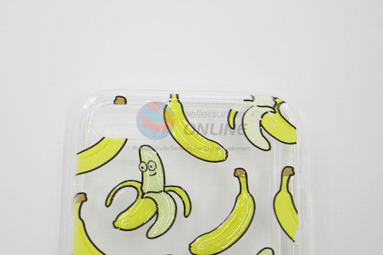 Cartoon Funny Bananas Printed Silicone Mobile Phone Shell for iphone