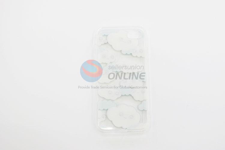 Simple Cartoon Cloud Style Silicone Mobile Phone Shell for iphone