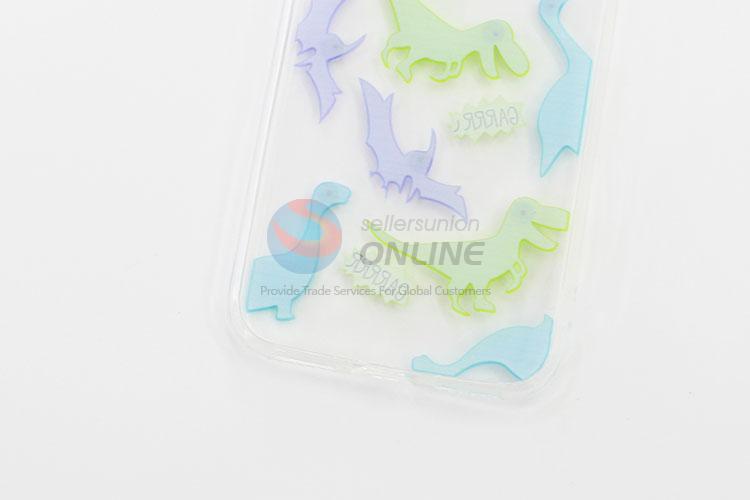 Lovely Cartoon  Dinosaur Design Silicone Mobile Phone Shell for iphone