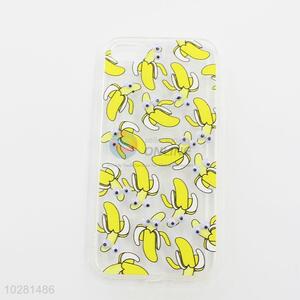 Personalized Cartoon Banana Printed Silicone Mobile Phone Shell for iphone