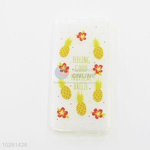 Simple Yellow Pineapple Design Acrylic Mobile Phone Shell for iphone