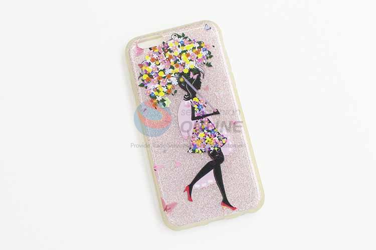 Girls Phone Accessories Silicone Mobile Phone Shell Phone Case For iphone6/6 Plus