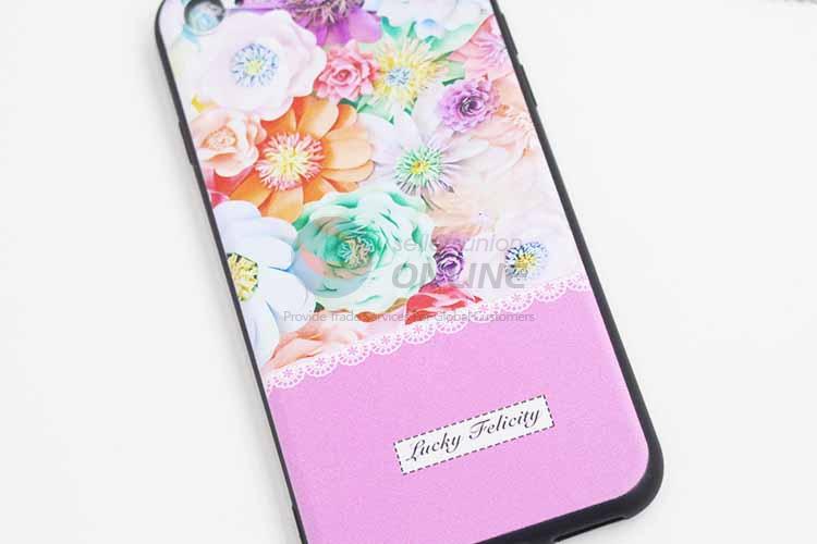 Rose Patttern Phone Accessories TUP Soft Mobile Phone Shell Phone Case For iphone6/6 Plus