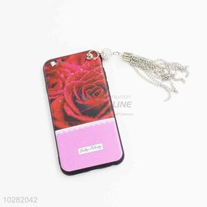 Red Rose Pattern Phone Accessories TUP Soft Mobile Phone Shell Phone Case For iphone6/6 Plus