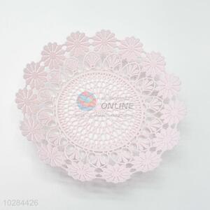 Popular promotional lace edged storage dish/plate