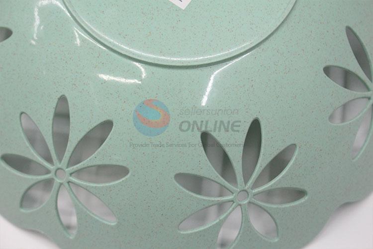 Popular flower pattern plastic storage dish/plate