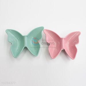 Exquisite butterfly shape baby plate