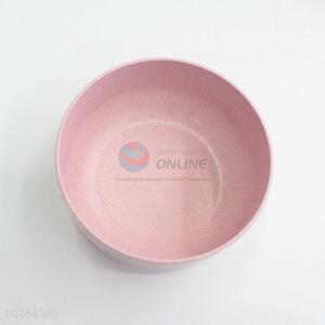 Pure color simple round children bowl