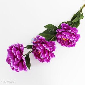 New Arrival Artificial Purple Peony for Sale