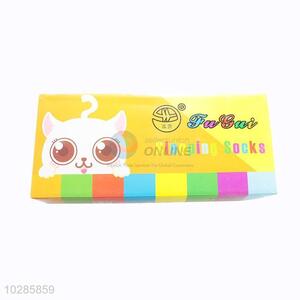 Nice popular design children summer cotton low cut ped socks