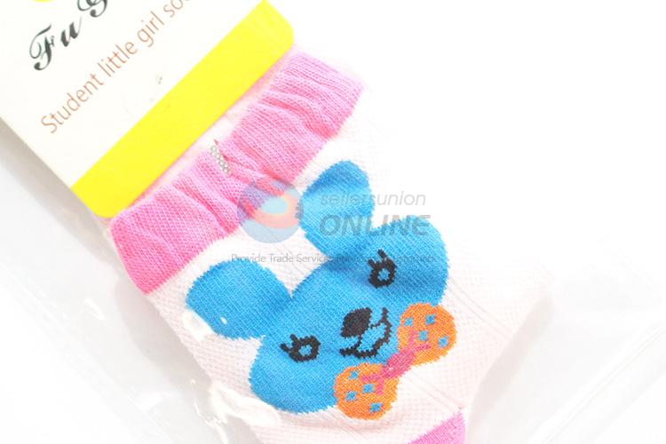 Factory promotional customized students cotton socks