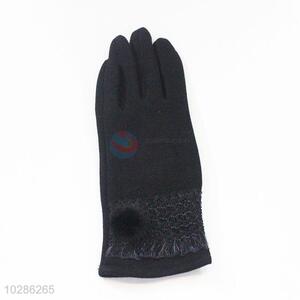 Newly low price beautiful black women glove