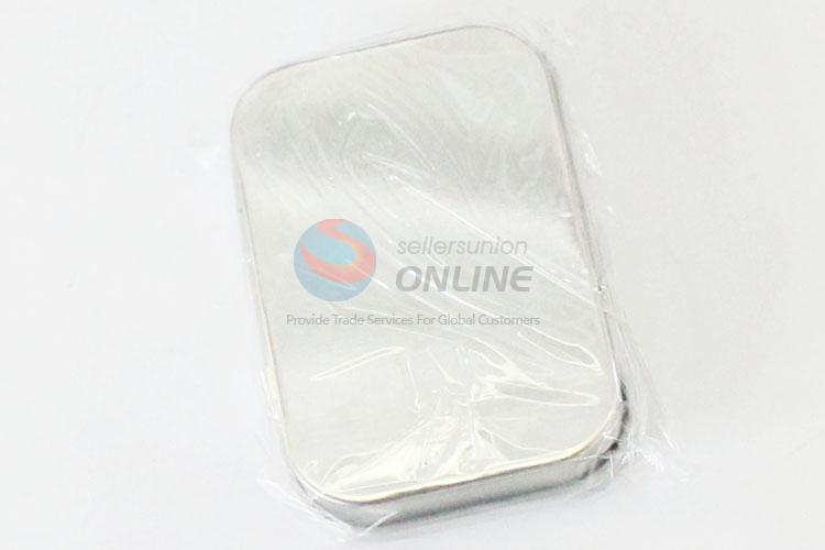 High Quality Rectangle Storage Box Tin Case With Cover