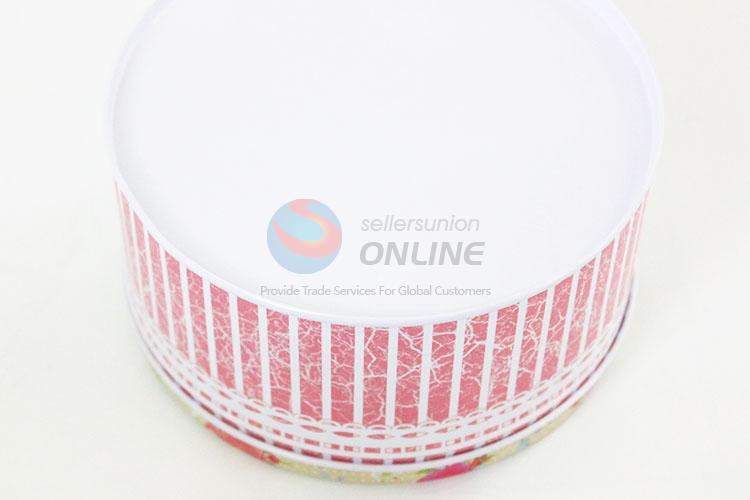 High Quality  Bowl Shape Storage Box Tin Can Seal Container Box