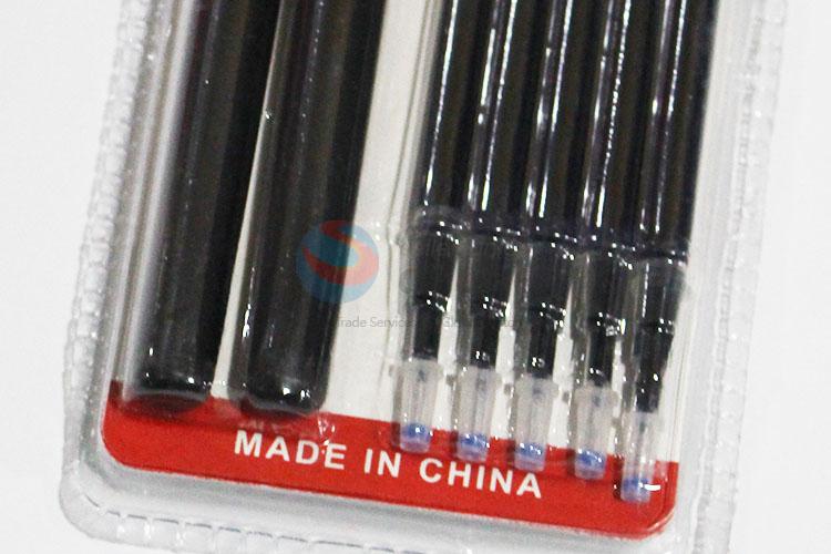 Hot Sale 2 Gel Ink Pens with 5 Ink Refills