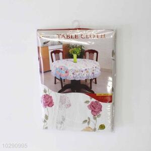 Flower Pattern Table Cloth for Banquet/Party/Outdoor