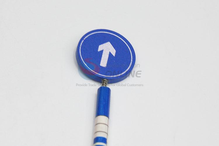 Wholesale Price New Design Silm Blue Wooden Pencil