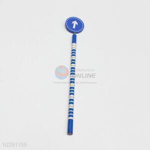 Wholesale Price New Design Silm Blue Wooden Pencil