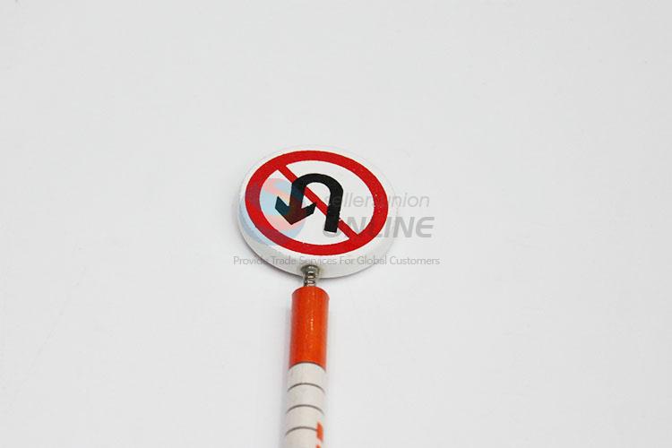 Wholesale Price New Design Silm Traffic Signal Pattern Wooden Pencil