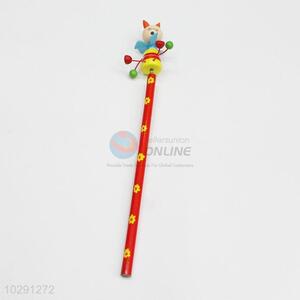 6Pcs/Opp Kawaii Red Wooden Pencils Creative Gift For Kids