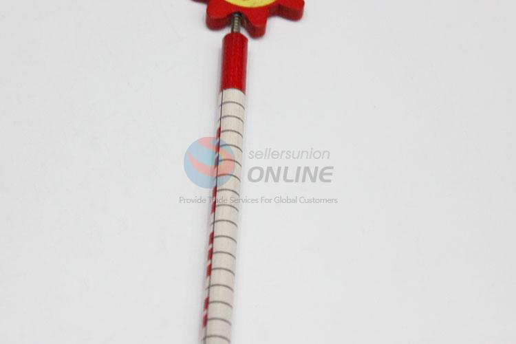 New Design Silm Traffic Signal Pattern Wooden Pencil For Student