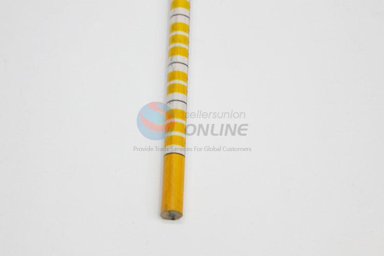 Wholesale Price New Design Silm Yellow Bird Shape Wooden Pencil