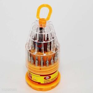 China factory price orange 31pcs screwdrivers