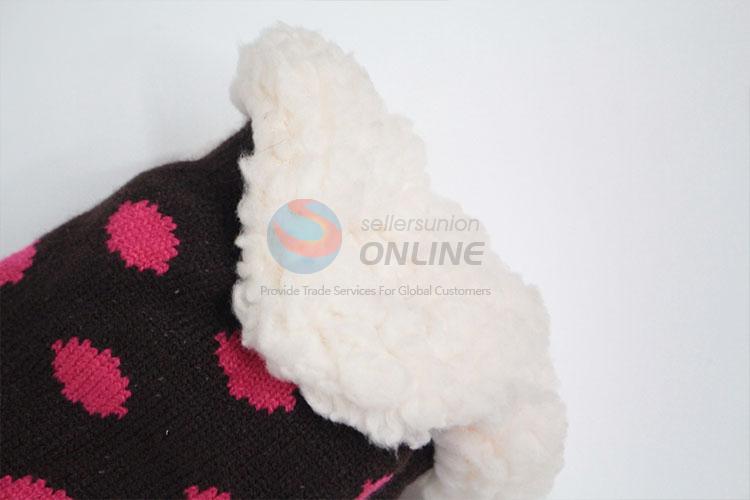 Cute Design wave point women knitting stockings