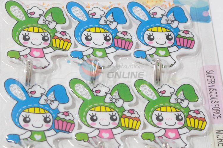 Cheap Price Rabbit Shape Lovely Sticky Hooks