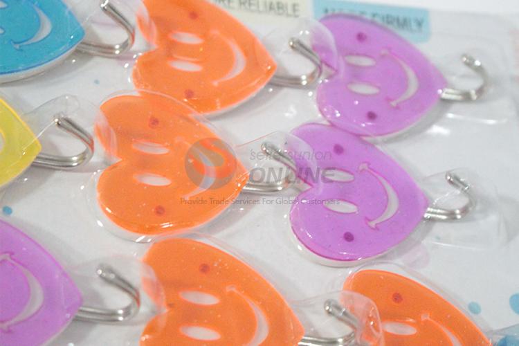 Bottom Price Love Shape Lovely Sticky Hooks