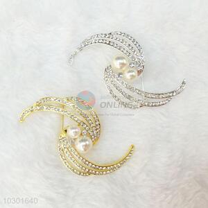 High Quality Jewelry Rhinestone Brooch for Party