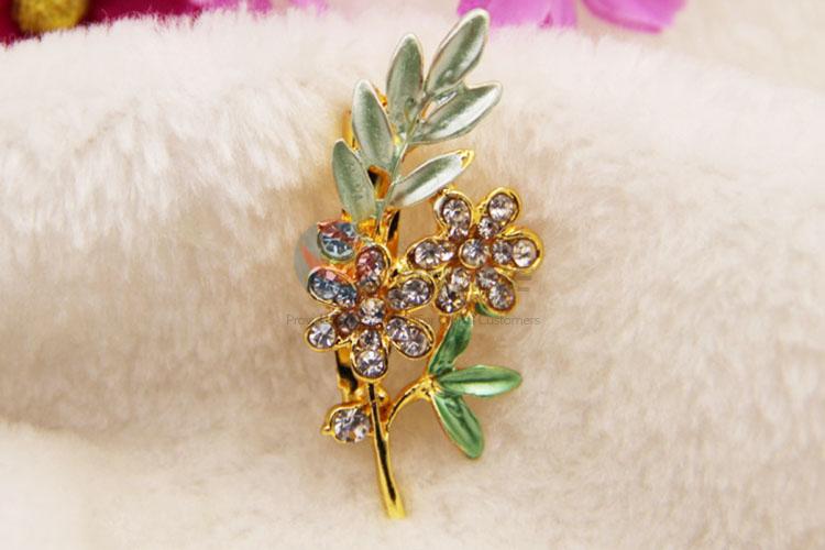 Pretty Cute Crystal Rhinestone Breastpin Brooch Pin