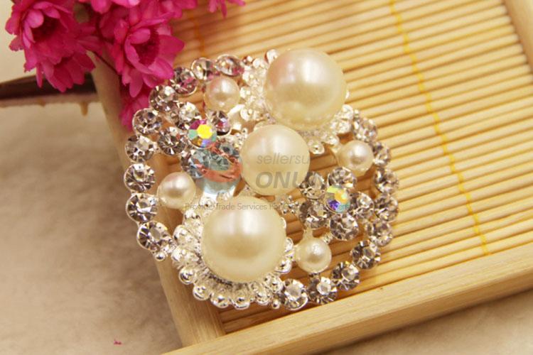 Rhinestone Pave Wedding Brooches Breastpin with Low Price