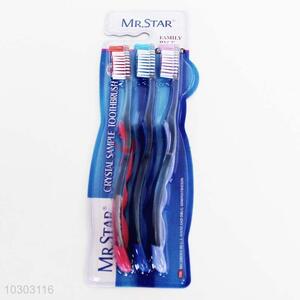 Hpt Sale 3PC Adult Toothbrush for Home Use