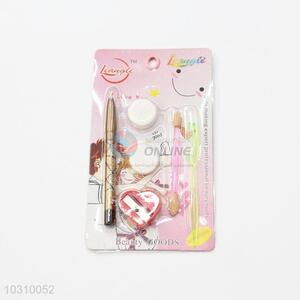 Hot Sale Girl Beauty Set Eyebrow Pencil/  Sharpener/ Comb