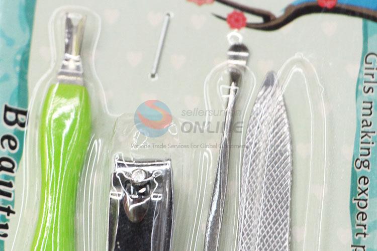 Cheap Price Make Up Tools Cuticle Pusher/ Nail Clipper/ Nail File/ Earpick