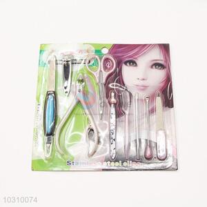 Personal Beauty Care Tools Eyebrow Scissors/ Cuticle Nipper/ Nail File/ Eyebrow Tweezers/ Comb/ Earpick for Sale