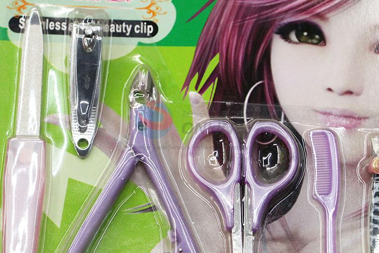 Factory Direct Personal Beauty Care Tools Eyebrow Scissors/ Cuticle Nipper/ Nail File/ Nail Clipper/ Eyebrow Tweezers/ Comb