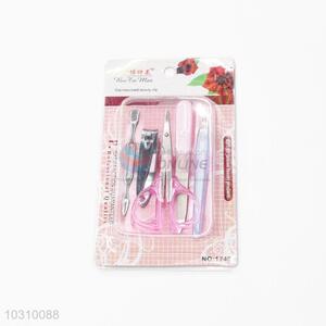 Factory Direct Manicure Set Beauty Tools Nail File/ Nail Clipper/ Cuticle Pusher/ Eyebrow Scissors