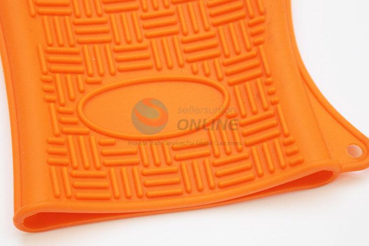 Popular top quality orange cleaning glove